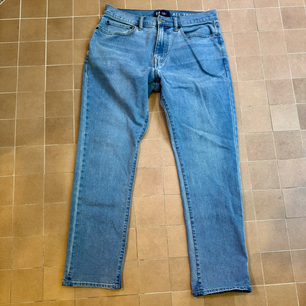 Gap Men's Blue Jeans Straight Taper